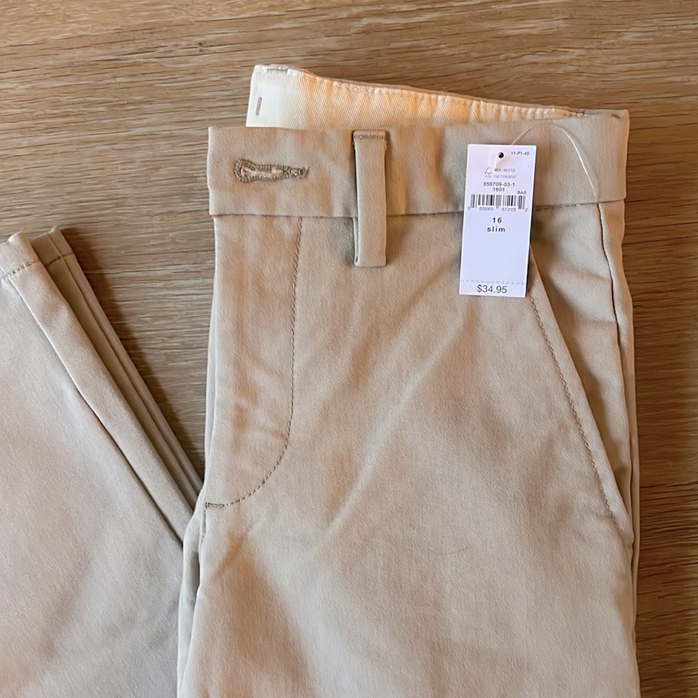 Boys Gap Kids Uniform Skinny Khakis